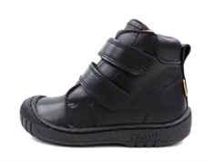 Bisgaard winter boots Evon black with velcro and TEX